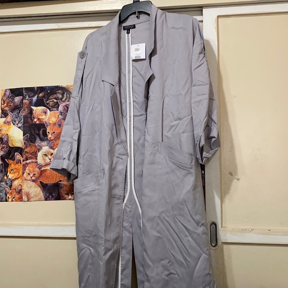 NWT TopShop Trench Coat